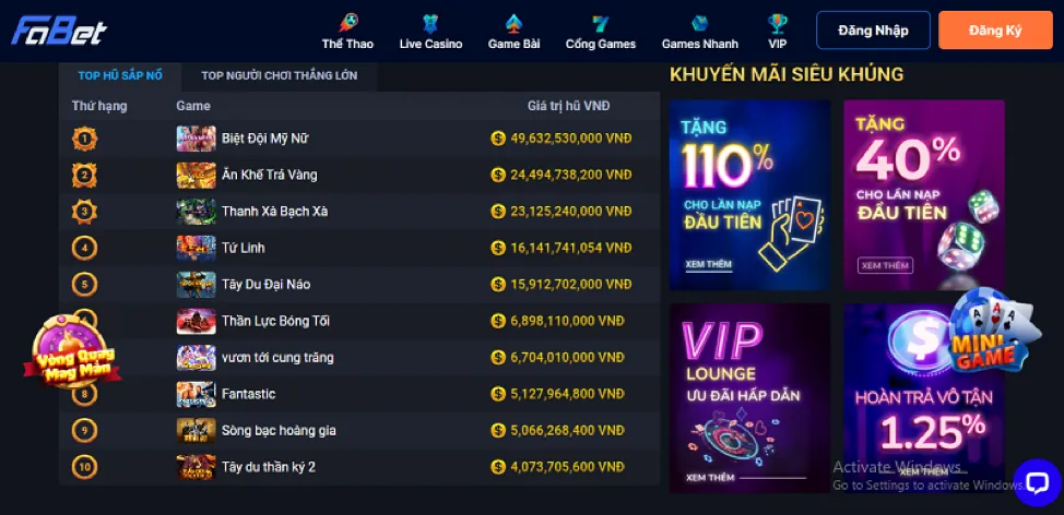 Hoàn Trả Tiền Cược fm88 app